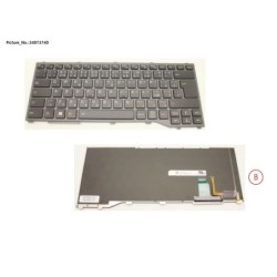 34073740 - KEYBOARD W. BL CZECH.SLOVAKIA