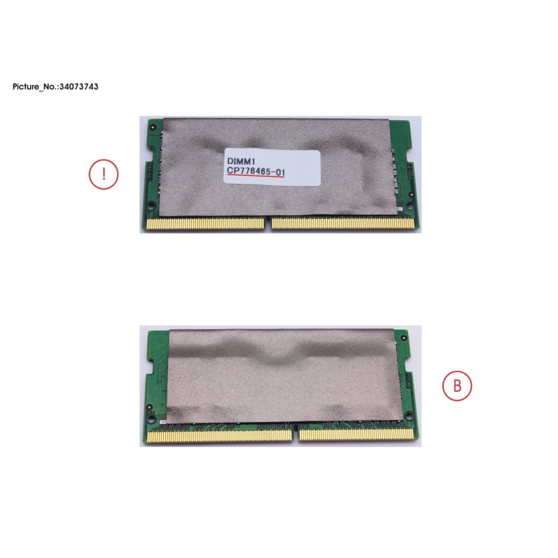 34073743 - MEMORY 4GB DDR4 (FOR WWAN MOD.)