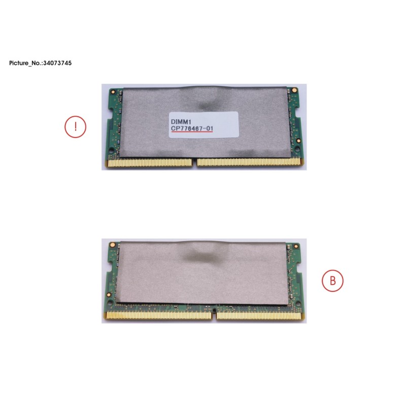 34073745 - MEMORY 16GB DDR4 (FOR WWAN MOD.)