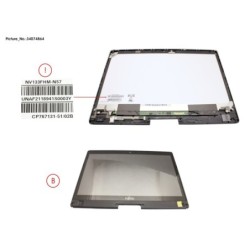34074864 - LCD ASSY FOR REARCAM. AG INCL.TP AND DIG