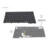 34084160 - KEYBOARD BLACK W. BL ITALY (NEW_FN)