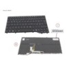 34084164 - KEYBOARD BLACK W. BL SWISS (NEW_FN)