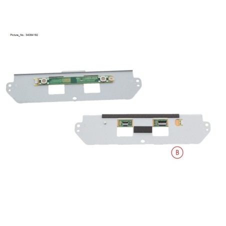 34084192 - SUB BOARD. CLICK ASSY W. METAL FRAME