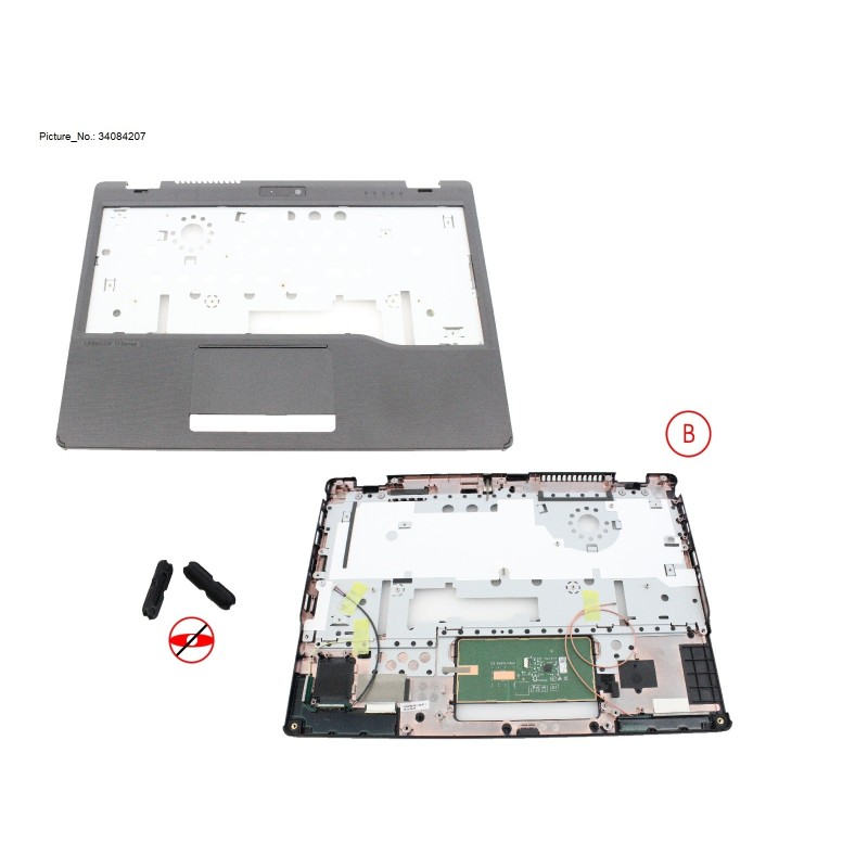 34084207 - UPPER ASSY FOR REAR CAMERA