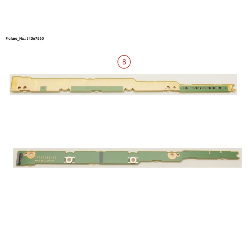 34067560 - SUB BOARD. TP BUTTONS.LED