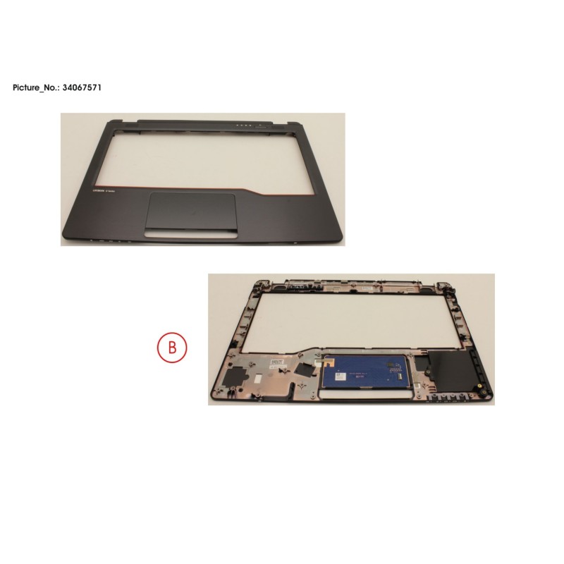 34067571 - UPPER ASSY W.O SC. W.O PV.FP HOLE
