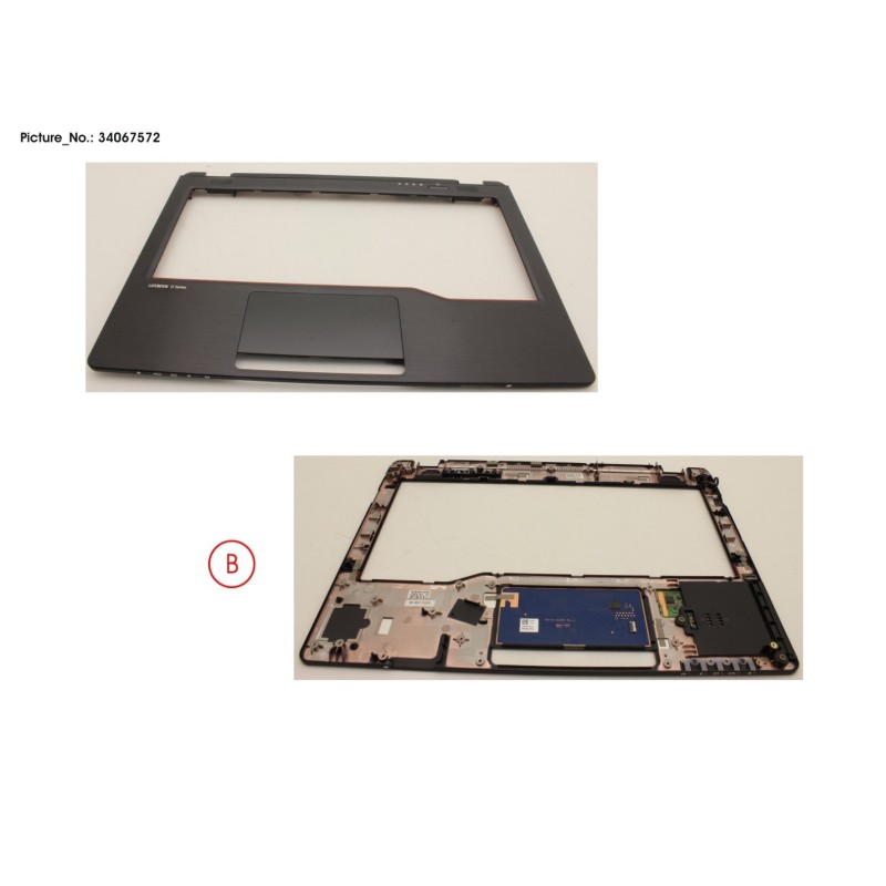 34067572 - UPPER ASSY W. SC. W.O PV.FP HOLE