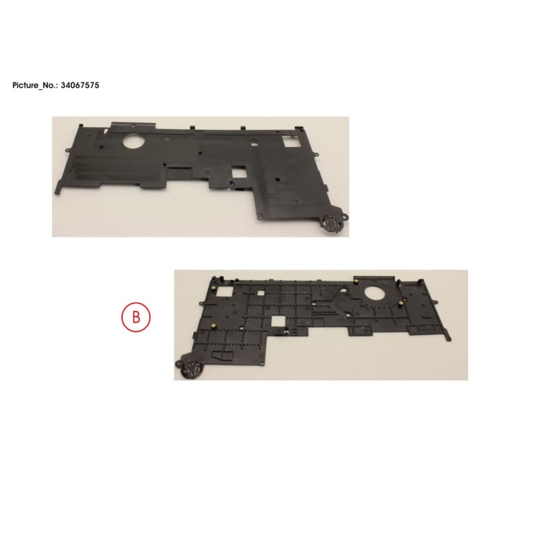34067575 - FRAME FOR KEYB. W. SIM SHEET (FOR WWAN)