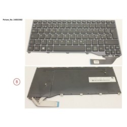 34053582 - KEYBOARD BLACK W.O TS NORDIC.EST