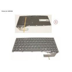 34053584 - KEYBOARD BLACK W. BL FRANCE