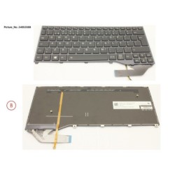 34053588 - KEYBOARD BLACK W. BL PORTUGAL