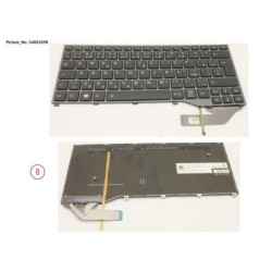 34053598 - KEYBOARD BLACK W. BL CZECH.SLOVAKIA