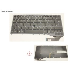 34053601 - KEYBOARD BLACK W. TS UK