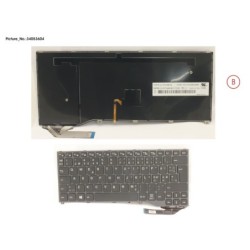 34053604 - KEYBOARD BLACK W. TS NORDIC.EST