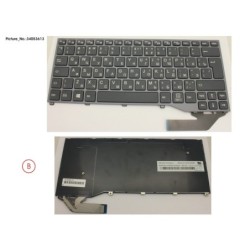 34053613 - KEYBOARD BLACK W.O TS RUSSIA.US