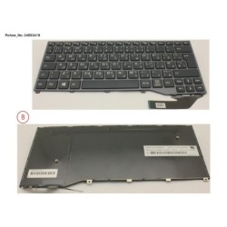 34053618 - KEYBOARD BLACK W.O TS ARABIC.UK