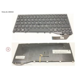 34053523 - KEYBOARD BLACK W. TS DENMARK