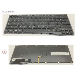 34053495 - KEYBOARD BLACK W. TS SPAIN