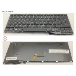 34053496 - KEYBOARD BLACK W. TS PORTUGAL
