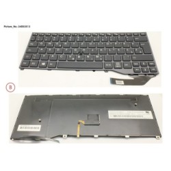 34053513 - KEYBOARD BLACK W. TS EAST EUROPE