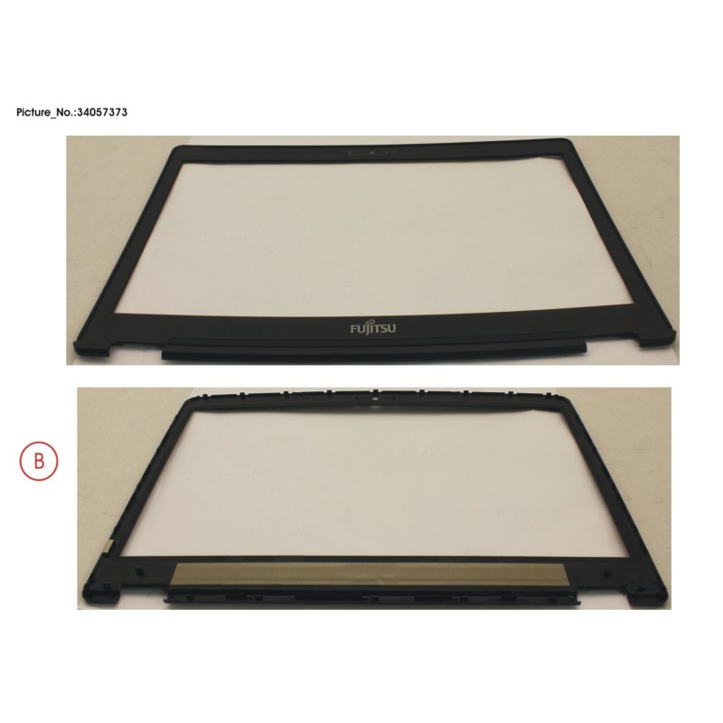 34057373 - LCD FRONT COVER (FOR FHD W. CAM.MIC)