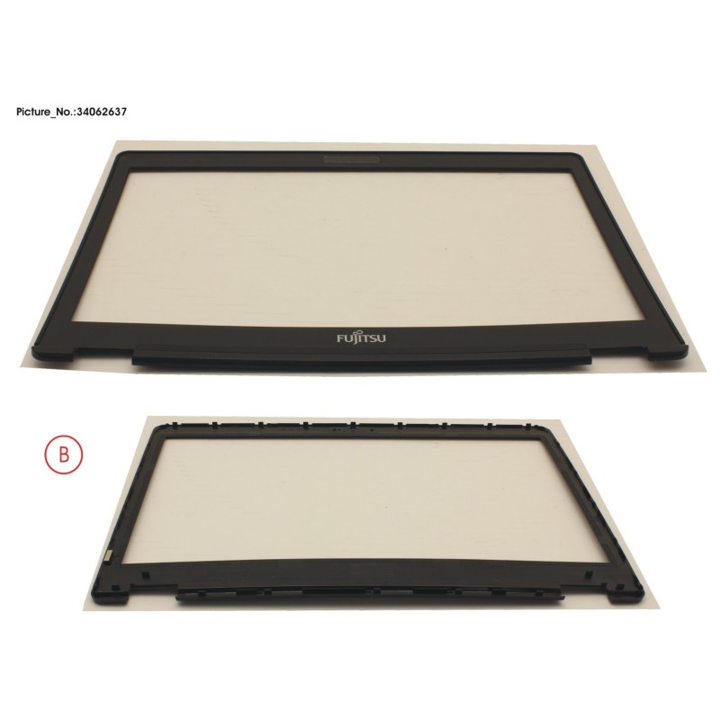 34062637 - LCD FRONT COVER (FOR HD W.O CAM.MIC)