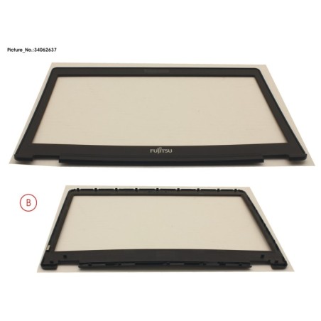 34062637 - LCD FRONT COVER (FOR HD W.O CAM.MIC)