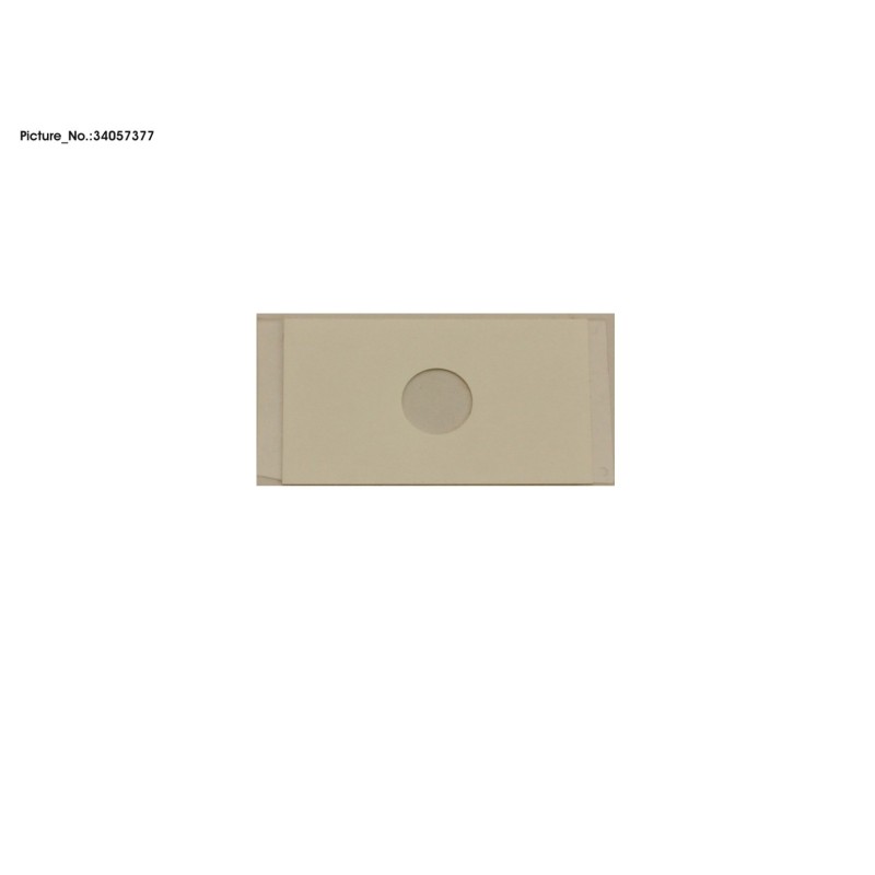34057377 - SHEET(26X15MM W. HOLE R:6MM)FOR WWAN