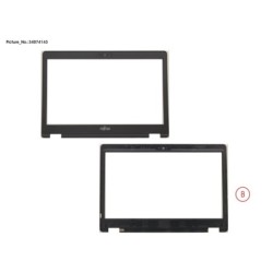 34074143 - LCD FRONT COVER (FOR HD W. CAM.MIC)