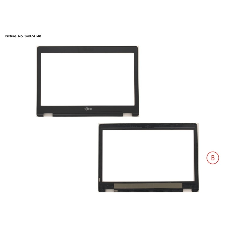 34074148 - LCD FRONT COVER (FOR FHD W.O CAM.MIC)