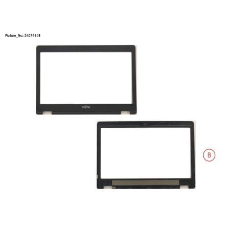 34074148 - LCD FRONT COVER (FOR FHD W.O CAM.MIC)
