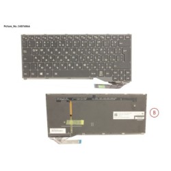34076866 - KEYBOARD BLACK W. BL BULGARIA