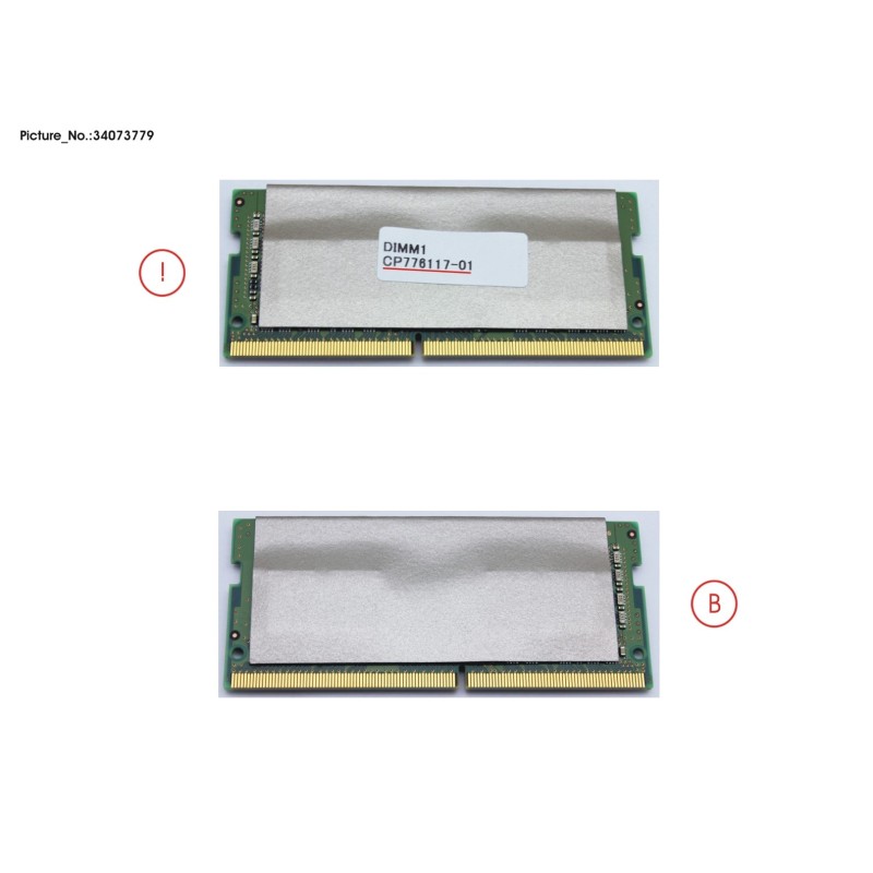 34073779 - MEMORY 8GB DDR4