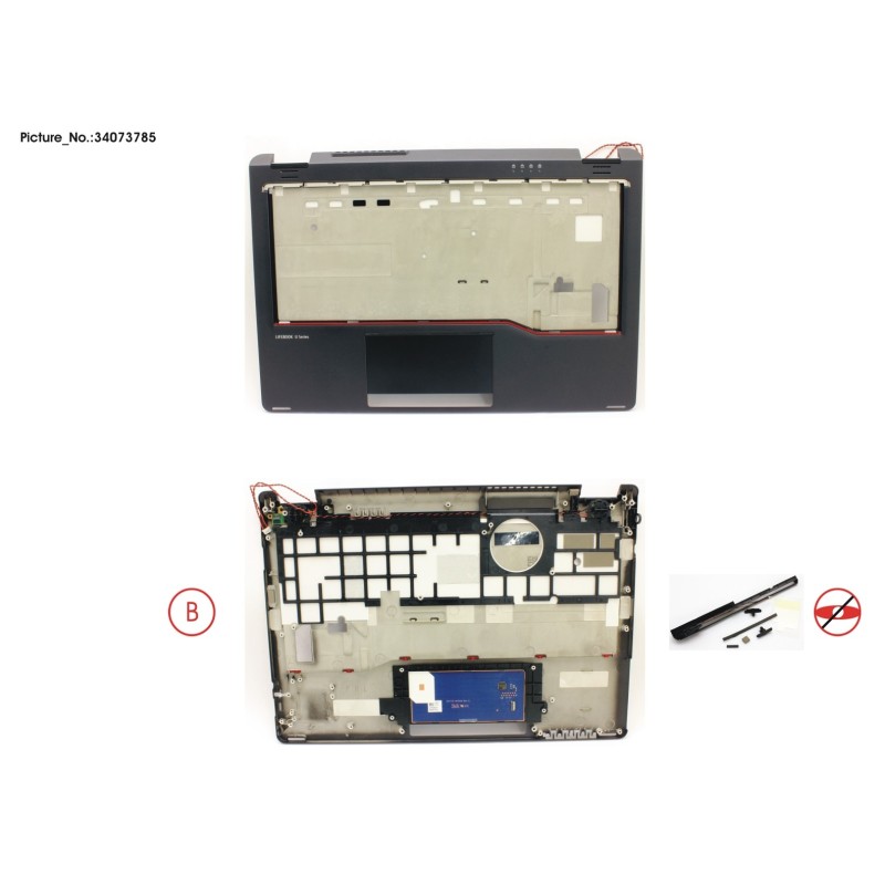 34073785 - UPPER ASSY W.O SMARTCARD