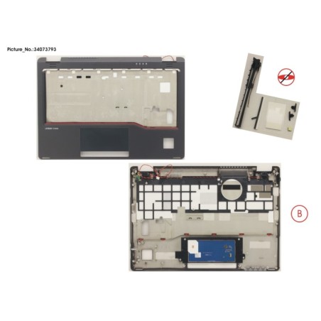 34073793 - UPPER ASSY W.O SC W.PV HOLE