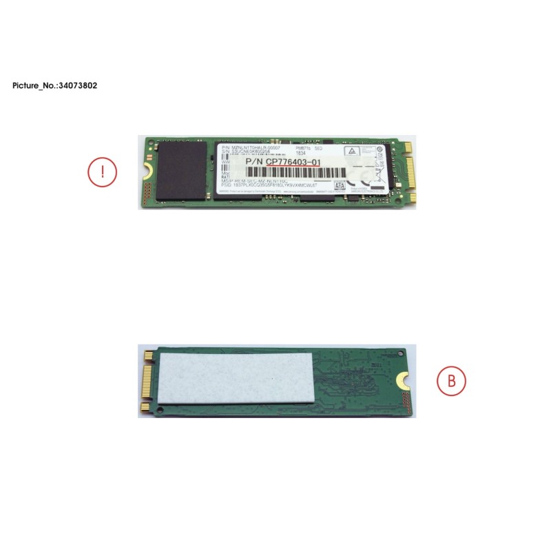 34073802 - SSD S3 M.2 2280 1TB (OPAL) W.RUBBER