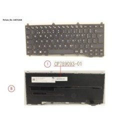 34076468 - KEYBOARD BLACK W.O TS PORTUGAL