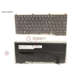34076471 - KEYBOARD BLACK W.O TS RUSSIA.US