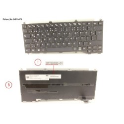 34076475 - KEYBOARD BLACK W.O TS TURKEY