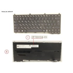 34076479 - KEYBOARD BLACK W.O TS HEBREW