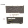 34076488 - KEYBOARD BLACK W. BL SPAIN