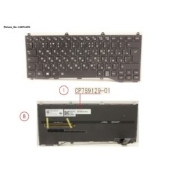 34076492 - KEYBOARD BLACK W. BL RUSSIA.US