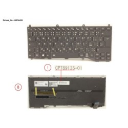 34076498 - KEYBOARD BLACK W. BL CZECH.SLOVAKIA