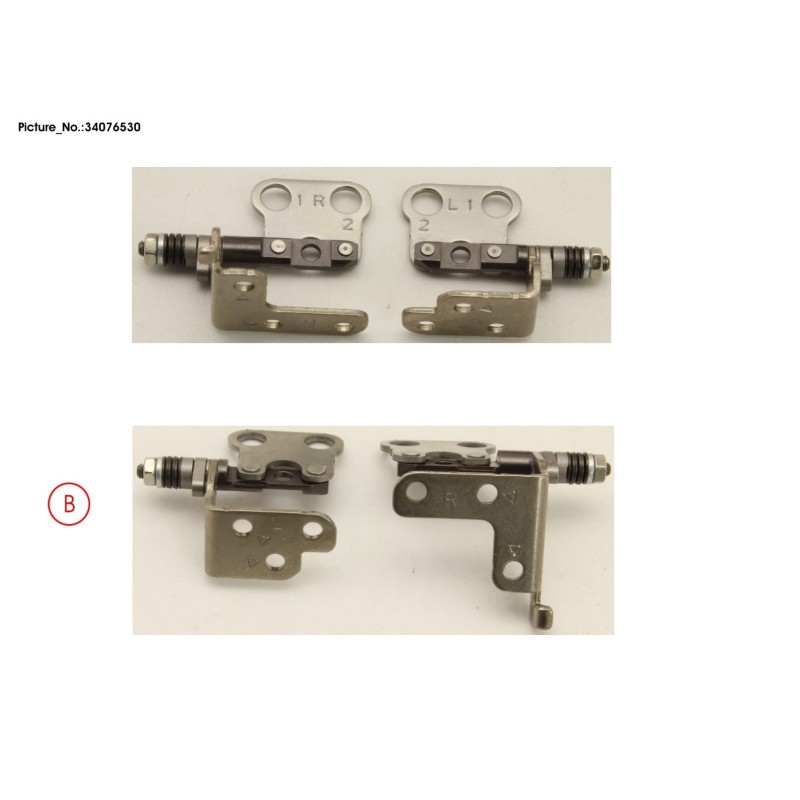 34076530 - HINGE SET L.R
