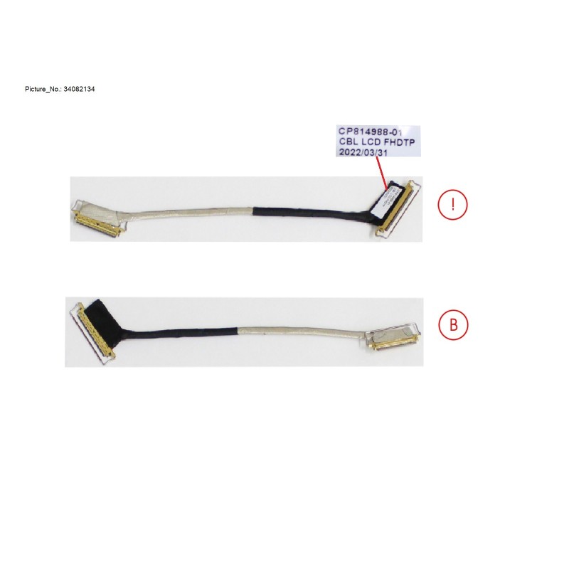 34082134 - CABLE. LCD FOR TOUCH FHD