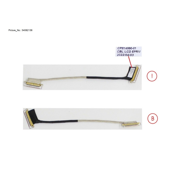 34082136 - CABLE. LCD FOR E-PRIVACY FHD