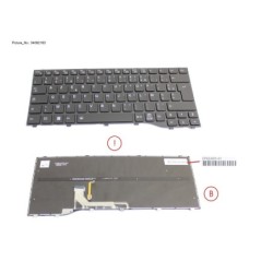 34082163 - KEYBOARD BLACK W. BL FRANCE