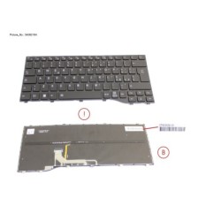 34082164 - KEYBOARD BLACK W. BL ITALY
