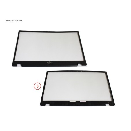 34082199 - LCD FRONT COVER ASSY (W. RGB CAM)