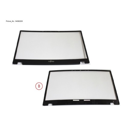 34082200 - LCD FRONT COVER ASSY (W. HELLO CAM)